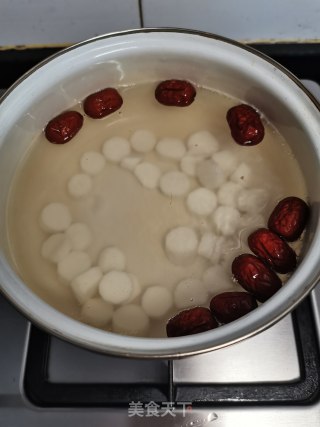 山药红枣燕麦粥的做法步骤：2