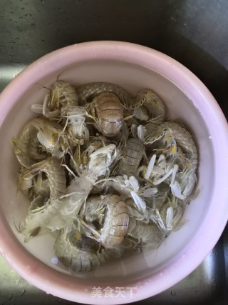 清蒸皮皮虾的做法步骤：1