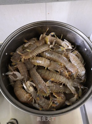 清蒸皮皮虾的做法步骤：6