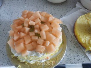 水果蛋糕的做法步骤：6