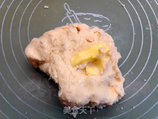 蔓越莓墨西哥特色甜奶油饼的做法步骤：4