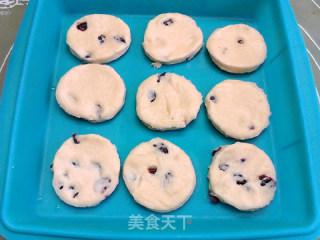 蔓越莓墨西哥特色甜奶油饼的做法步骤：19