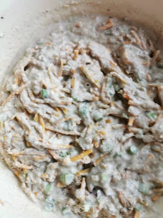 南瓜杂粮饼的做法步骤：8