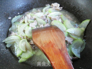 肉片煮夜开花的做法步骤：10
