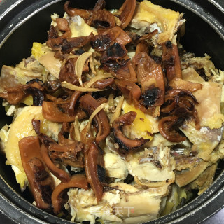 墨鱼干蒸草鸡的做法步骤：11