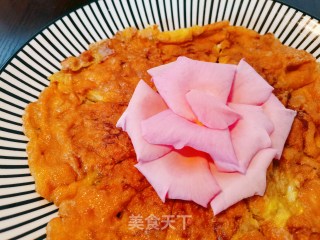把浪漫吃进嘴里????母亲节亲手做给妈妈最好的礼物????——玫瑰鸡蛋饼的做法步骤：6