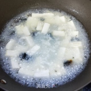 豆腐南瓜花汤的做法步骤：11
