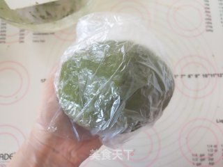 抹茶麻薯曲奇的做法步骤：4