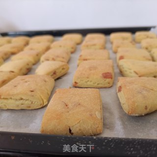 玫瑰花酥饼的做法步骤：19