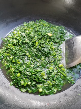 苦麦菜汤的做法步骤：6