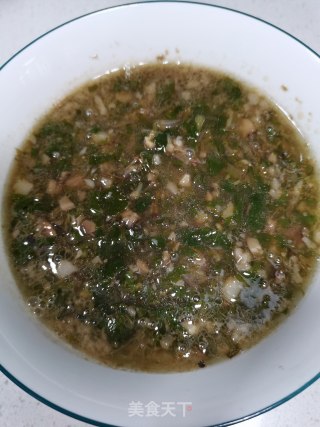香菇肉末煮雷公根的做法步骤：12