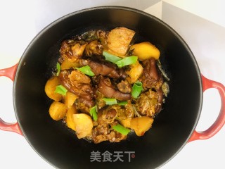 慢炖猪蹄土豆的做法步骤：12