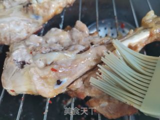 烤鸡腿的做法步骤：5