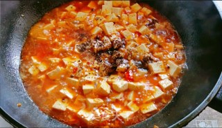 比肉还好吃的滋味家常菜——麻婆豆腐????的做法步骤：7