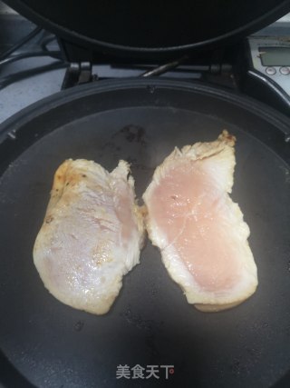 减脂鸡肉卷的做法步骤：7