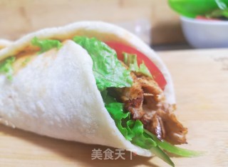 减脂鸡肉卷的做法步骤：11