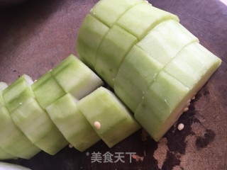 小冬瓜扇骨汤的做法步骤：3