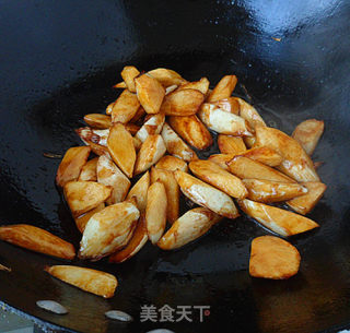 油焖茭白的做法步骤：6