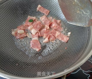 培根炒菠菜梗的做法步骤：12