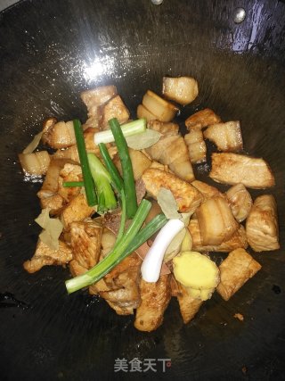 红烧肉炖萝卜的做法步骤：6