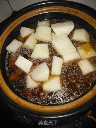 红烧肉炖萝卜的做法步骤：9