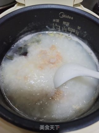 皮蛋瘦肉粥的做法步骤：5
