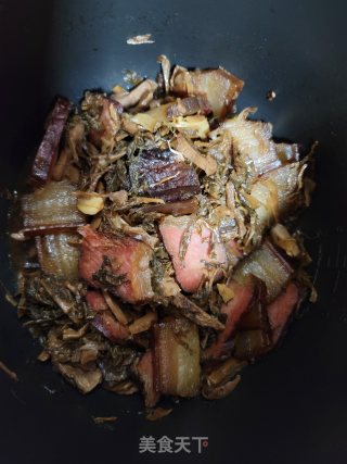 腊肉焖大头菜的做法步骤：10