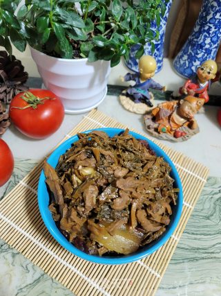 腊肉焖大头菜的做法步骤：12
