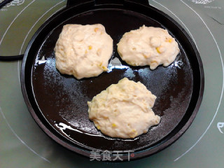 松软玉米奶油饼的做法步骤：8