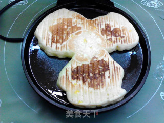 松软玉米奶油饼的做法步骤：10