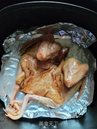 烤鸽子的做法步骤：4