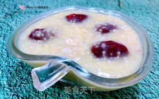 小米燕麦红枣粥#懒人快手餐#的做法步骤：10