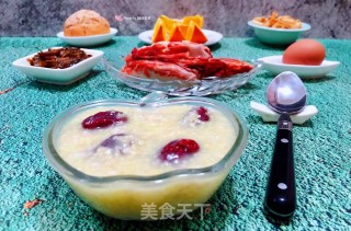 小米燕麦红枣粥#懒人快手餐#的做法步骤：15