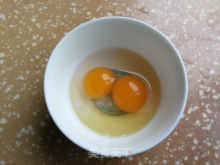 黄瓜花炒蛋的做法步骤：3