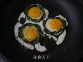 豆角煎酿鸡蛋的做法步骤：6