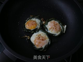 豆角煎酿鸡蛋的做法步骤：8
