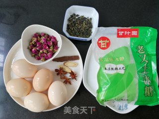 玫瑰花茶叶蛋的做法步骤：1