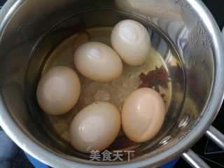 玫瑰花茶叶蛋的做法步骤：3