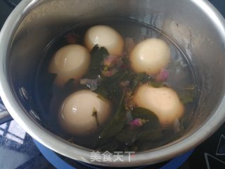 玫瑰花茶叶蛋的做法步骤：6