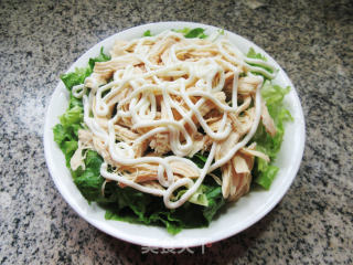 生菜鸡胸肉沙拉的做法步骤：10