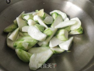 清炒丝瓜的做法步骤：4