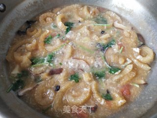 猪皮酸辣汤的做法步骤：12