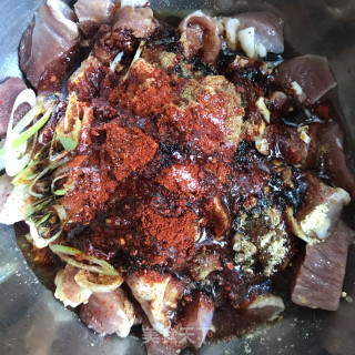 香辣烤羊肉的做法步骤：4