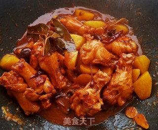 鸡腿炖土豆的做法步骤：16