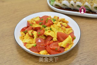 西红柿炒鸡蛋的做法步骤：7