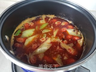 莴笋炖小龙虾尾的做法步骤：7