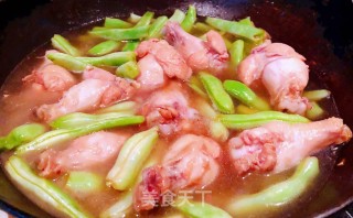 #炖菜#豆角焖鸡翅根的做法步骤：8