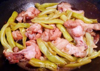 #炖菜#豆角焖鸡翅根的做法步骤：11