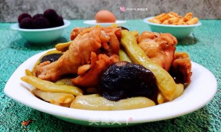 #炖菜#豆角焖鸡翅根的做法步骤：14