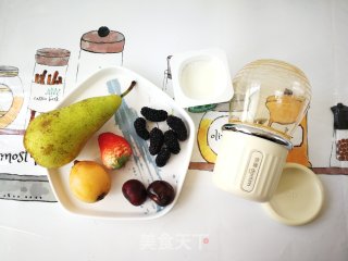 水果多奶昔的做法步骤：1